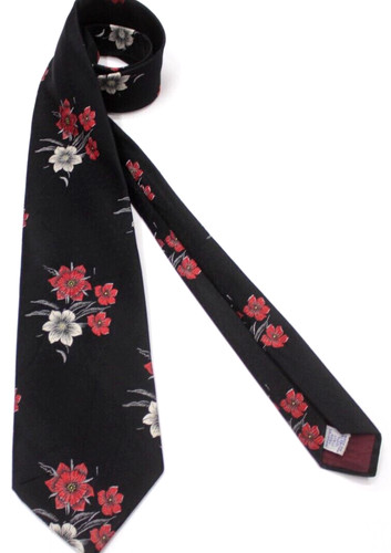896 )  CESARE LARINI VINTAGE  MEN'S  TIE  100% POLYESTER