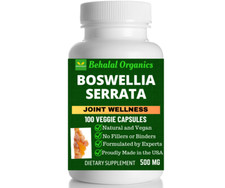 Boswellia Serrata 500mg Vegan Capsules 100 Count
