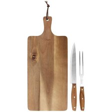 Gibson Elite 3 Piece Acacia Wood Serving Boar...