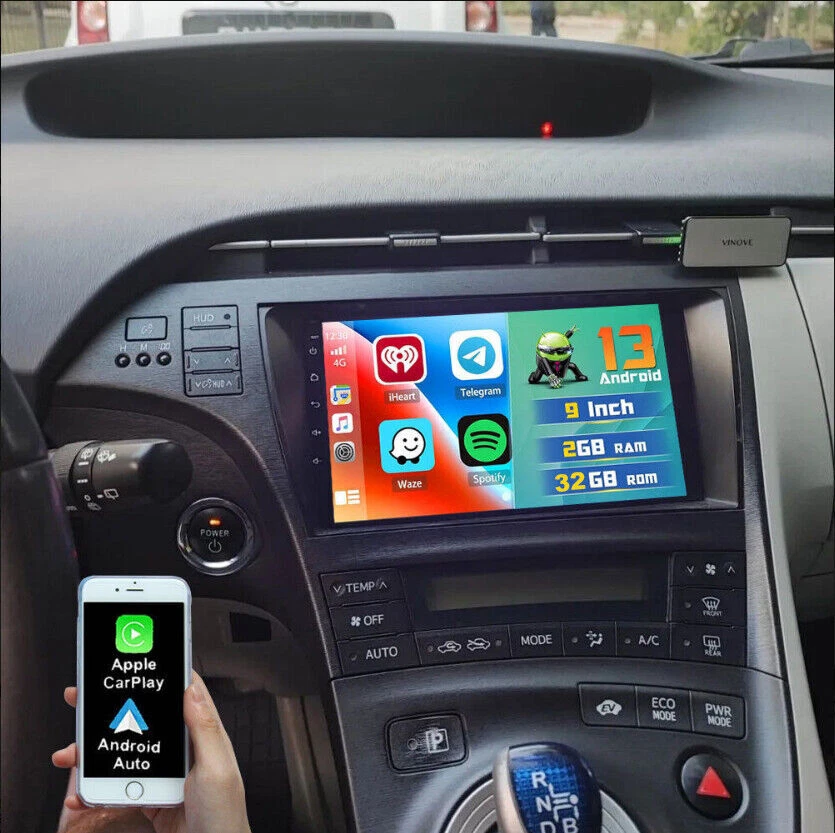 For 2010-2013 Toyota Prius Car Radio JBL Stereo GPS Navi Wifi Apple Carplay Unit - Image 2 of 4