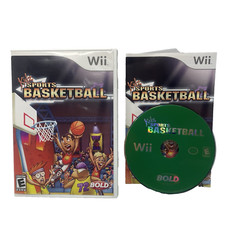 Kidz Sports Basketball - Wii - Tested / Works - Complete - Used - Very Good