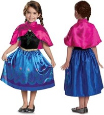 Disguise Costume Frozen Anna Carnevale Official Disney Vestito Bambina 3-4 Anni