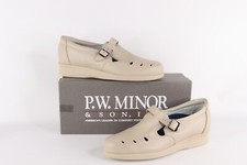 NOS Vtg 90s Streetwear Womens 9 A Chunky Platform Leather Mary Janes Shoes USA