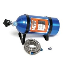 NOS NITROUS 10 LB BLUE BOTTLE WITH SUPER HI F...