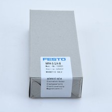 One New Festo MFH-5-1/4-B Solenoid Valve Expedited Shipping