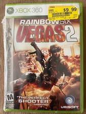 XBOX 360 Tom Clancy's Rainbow Six Vegas 2 -DVD  Video Game - VERY GOOD (B45B)