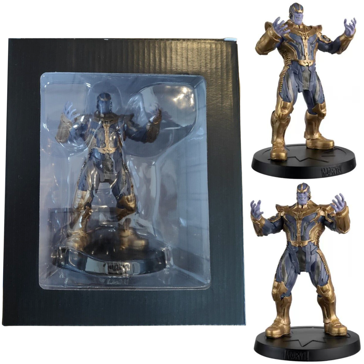 Marvel Super Heroes Thanos 4 Figurine Plomb Eaglemoss Comics