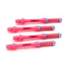 CUESOUL AK7 Very Slim Dart Shaft Pink for Steel Tip Dart and Soft Tip Darts