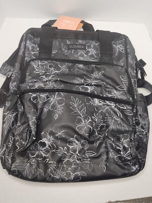 JuJuBe Dr Mom Multi-Carry Backpack Deluxe Diaper Bag - Floral