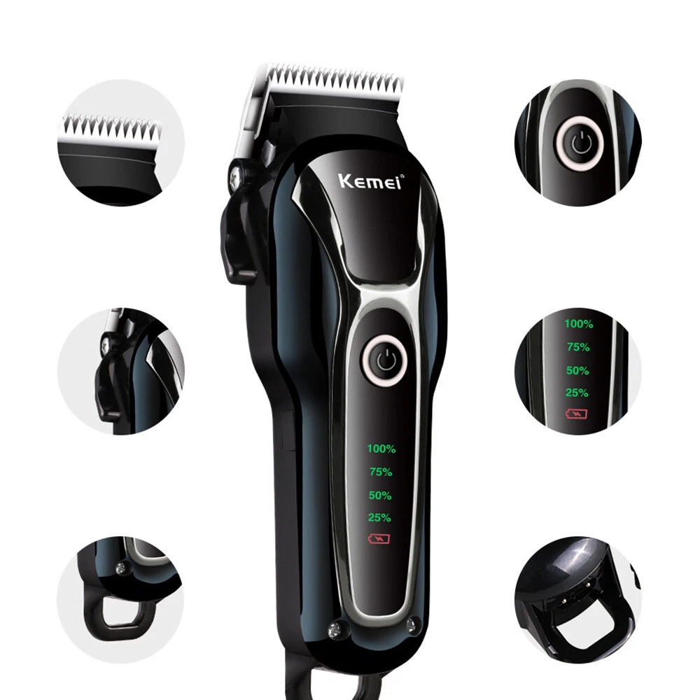 Rechargeable Pet Hair Clippers for Cats and Dogs, Grooming Trimmers, Shavers