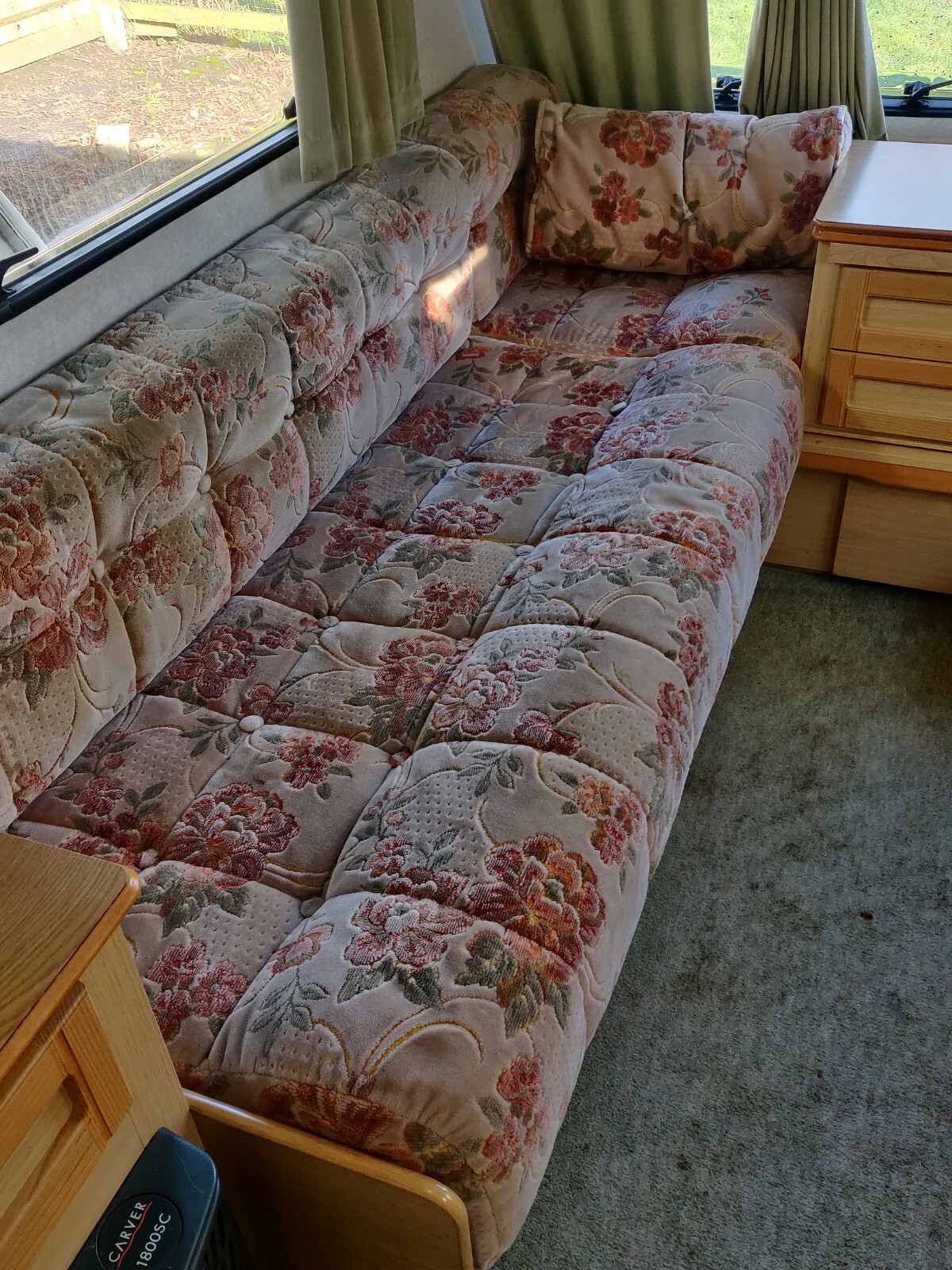 Set of caravan front cushions caravan, campervan, boat eBay