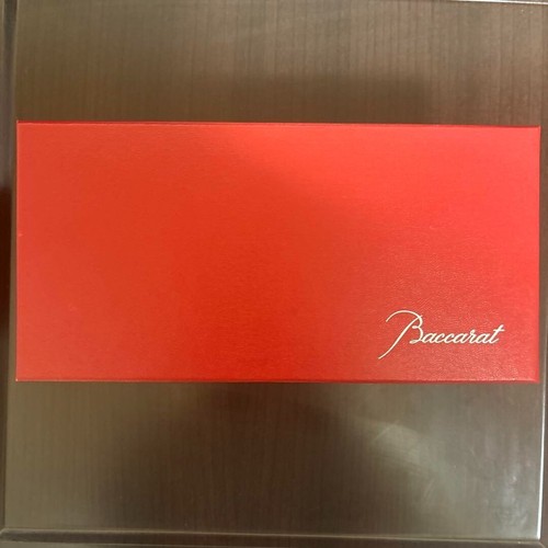 Baccarat Vega Rock glass Crystal glass Pair set with Box - Picture 3 of 7