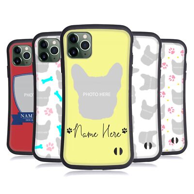 PERSONALISIERTE HAUSTIER HUELLEN HYBRID HÜLLE HUELLE FÜR APPLE iPHONES HANDYS