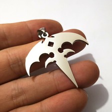ICP Schmuck Queensryche Tri-Ryche schweres Metallband Edelstahl Anhänger 30"