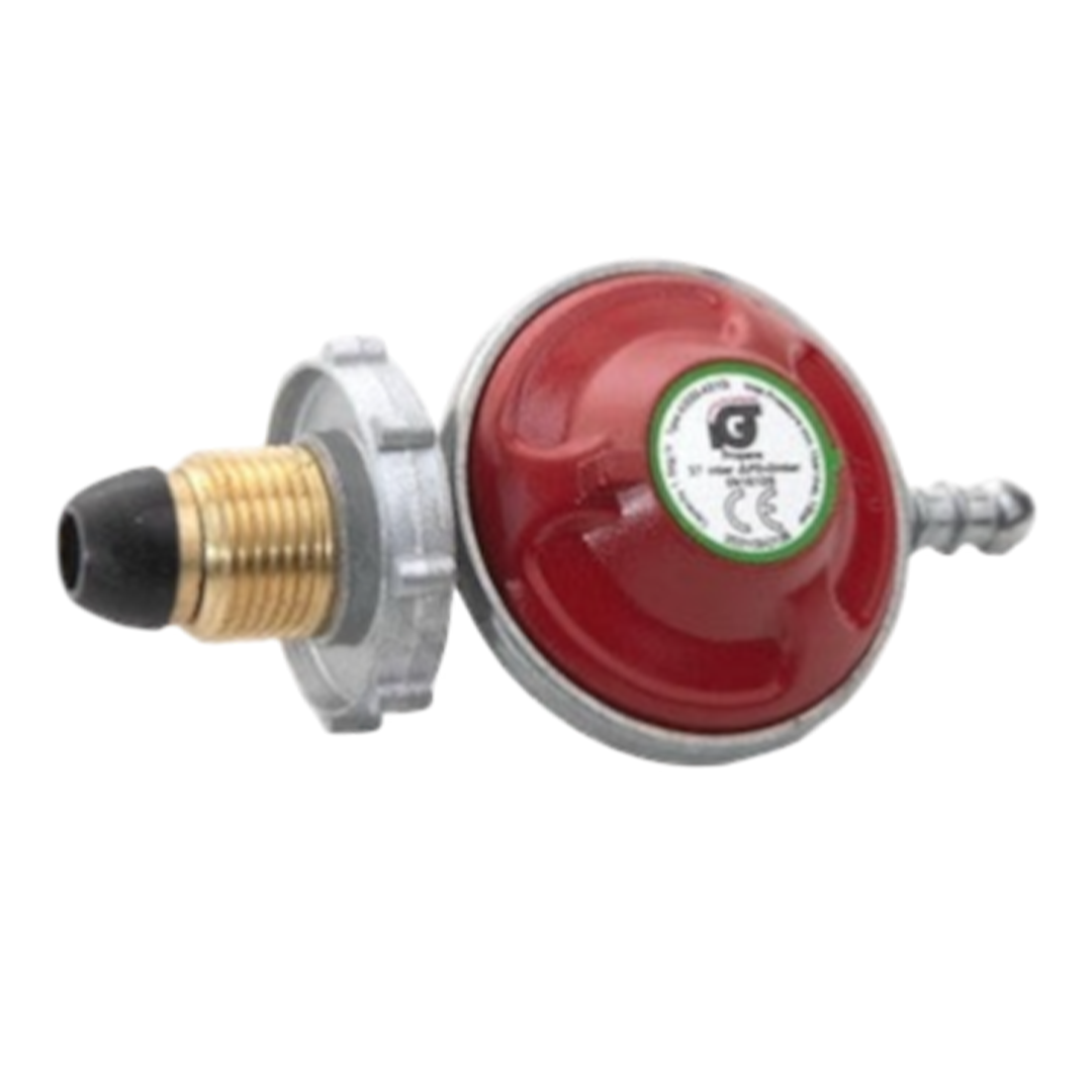 Propane Gas Regulator with Hand Wheel 37mbar Caravan Motorhome Camping BBQ