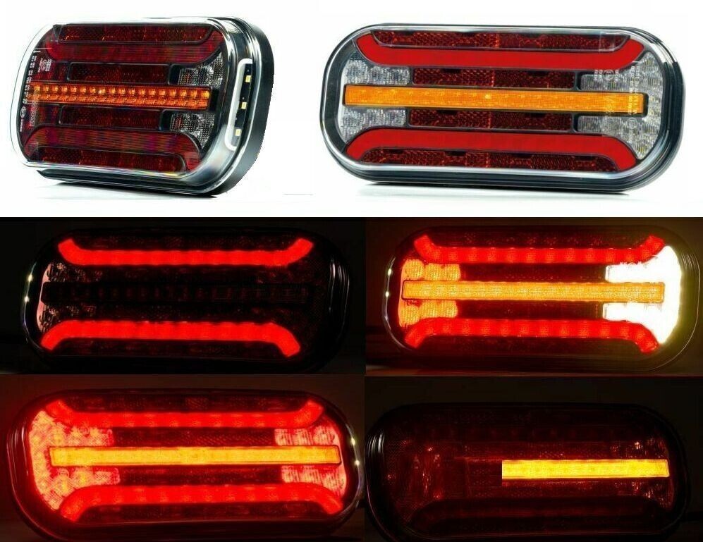 Anhänger Rückleuchten LED Anhängerbeleuchtung Set 13-polig 5m mit  