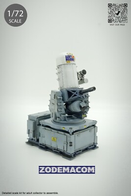 1/72 CIWS Mk15 Phalanx, Navy ship defense, (3D print no paint)
