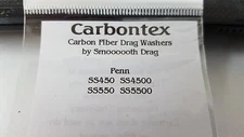 1 Set Carbontex Drag Washers Fits Penn 450SS,4500SS,550SS,5500SS, 710, 710Z ..