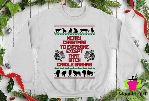 Tiger King Merry Christmas Except 