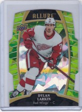 2019 2019-20 UPPER DECK ALLURE DYLAN LARKIN GREEN QUARTZ 14/99 16 RED WINGS