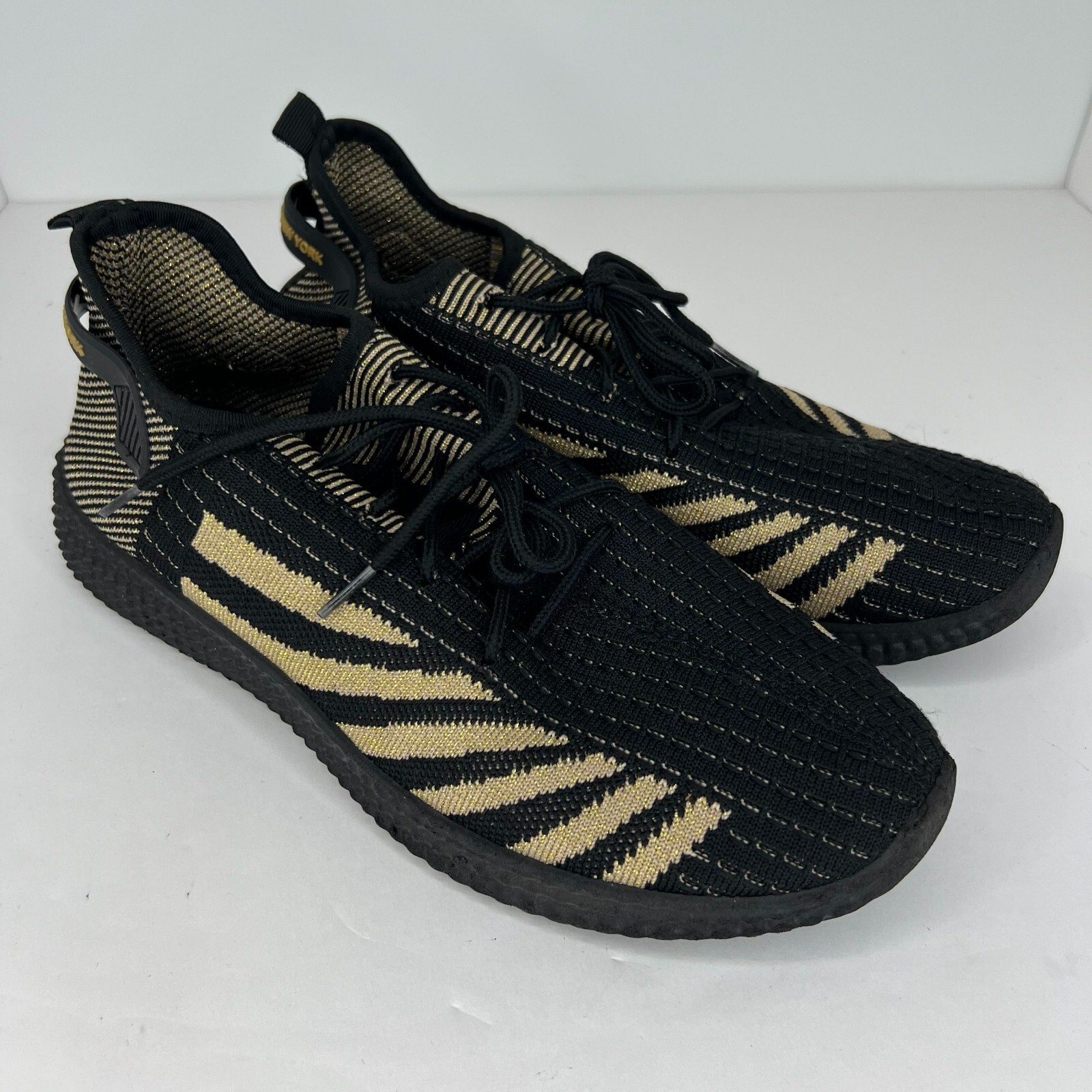 Sneakers basse stringate Pony donna PP2 Spike nere classiche in maglia taglia 10