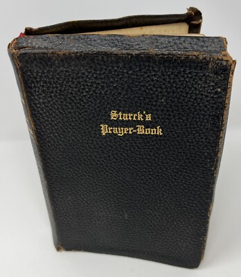 VTG RELIGION: Starck's Prayer-Book by Dr. F. Pieper - 1943 Leather SC Concordia