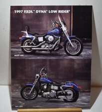 1997 Harley Davidson sales brochure FXDL Dyna Low Rider #2      H1