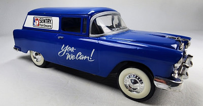 Sentry Hardware Coin Bank Spec Cast #4275 * 1955 CHEVY * 1/25 scale 7''w/key 1994