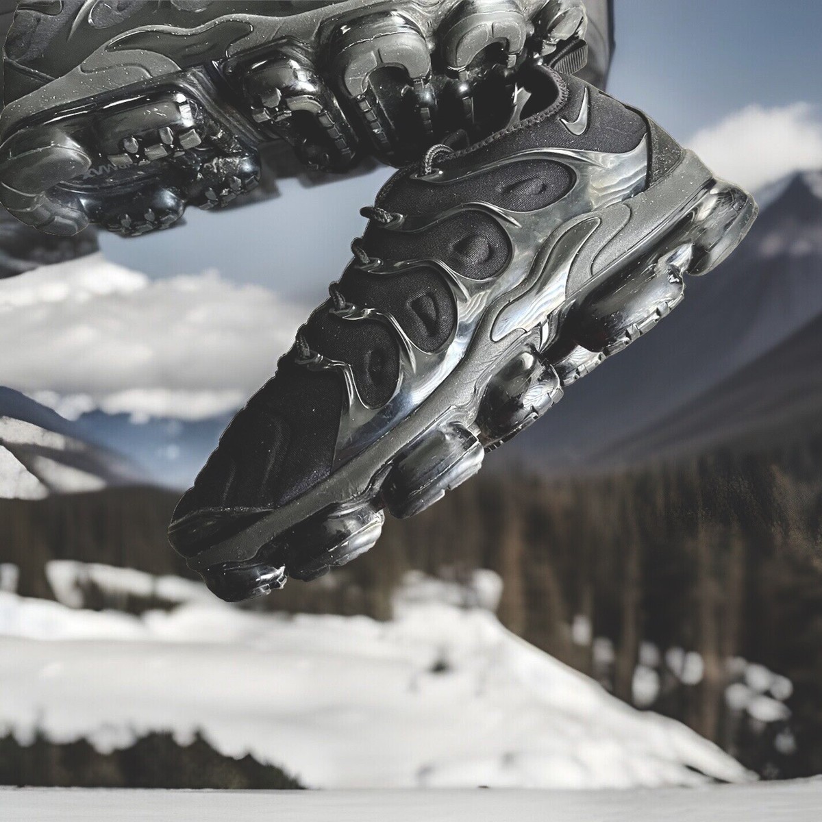 Nike Air VaporMax ブラック Nike Air VaporMax 2021 FK 'Black/Metallic Silver' Women's