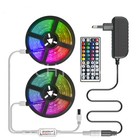 LED Strip 5050 2835 LED Lights 5M 10M 15M LED Light Strip 44Key RGB Controller