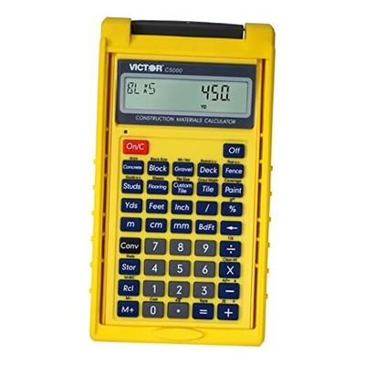  C5000 Construction Materials Calculator with Protective Case 