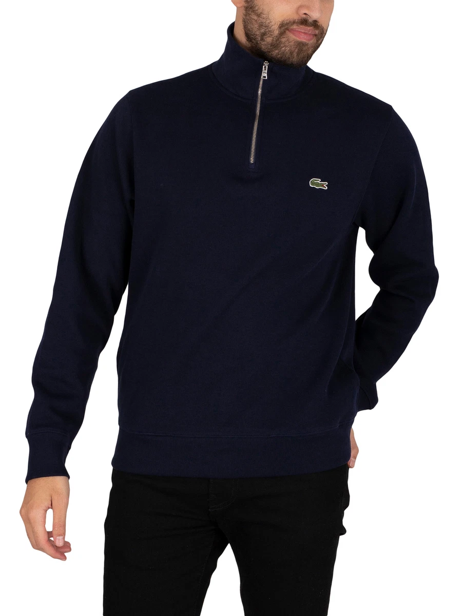 Lacoste quarter cheap zip sweatshirt