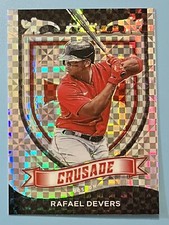 2021 Panini Chronicles Crusade Rafael Devers Building Blocks Prizm #11 Red Sox