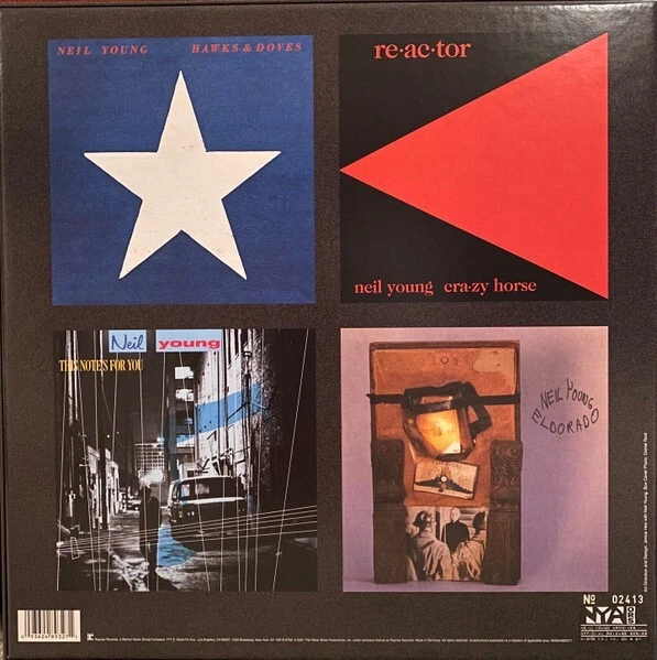 BOX SET  4LPS / VINYL  NEIL YOUNG – OFFICIAL RELEASE SERIES DISC 13, 14, 20 & 21 - Bild 2 von 3