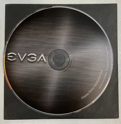 Nvidia GeForce EVGA Display Installation Disk Version 14-790-99-4