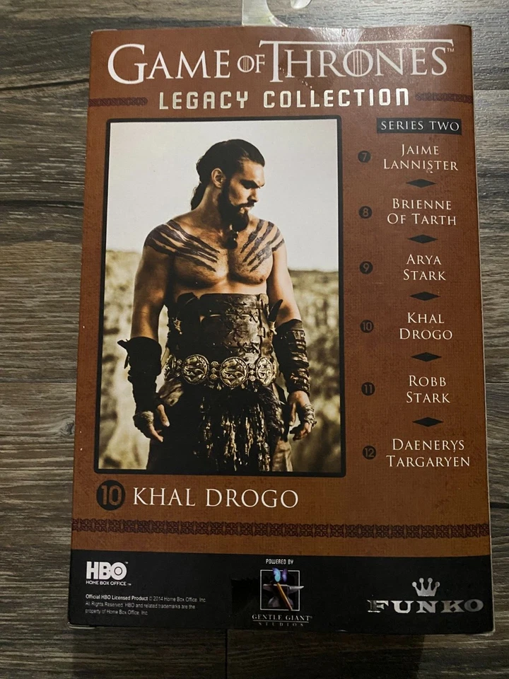 Funko Legacy Action: Game of Thrones Series 2 - Khal Drogo Action Figure - Image 4 of 4
