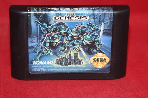 Teenage Mutant Ninja Turtles: The Hyperstone Heist. (Sega Genesis, 1992) TNMT