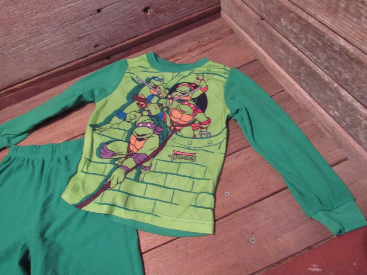 Nickelodeon 3T Boys Ninja Turtle Long Sleeve And Pants Pajama Set