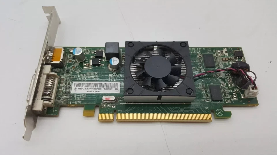 HP AMD HD7450 WOMBAT FH 1GB GFX CARD - 679218-001 - Image 2 of 2