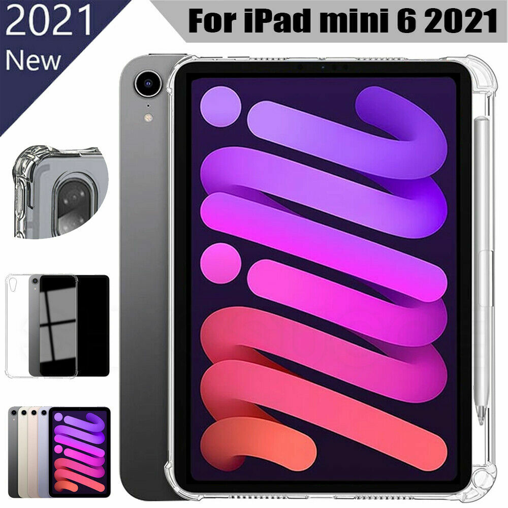 Slim Shockproof Clear Case for iPad 9th Gen & iPad Mini 6 2021-image