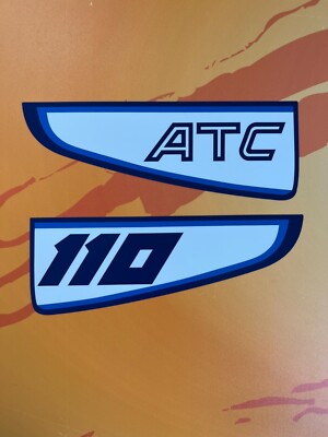 1981 Honda ATC110 ATC 110 81 Rear Fender Decals H178