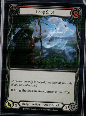 Long Shot DYN165 Foil Red Flesh and Blood TCG FAB TCG