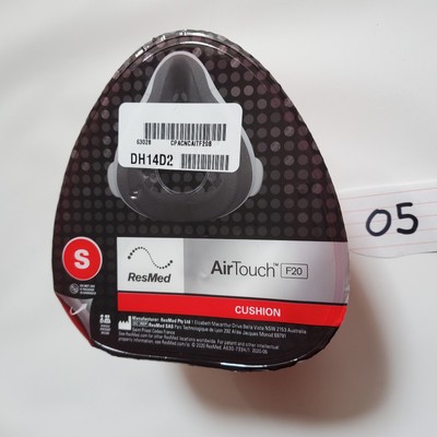 New ResMed AirTouch F20 Size Small S Replacement Cushion Sealed Res Med F 20 05