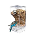 (1)Automatic Bird FeederProof Cage Accessories For Parakeet Canary Cockatiel