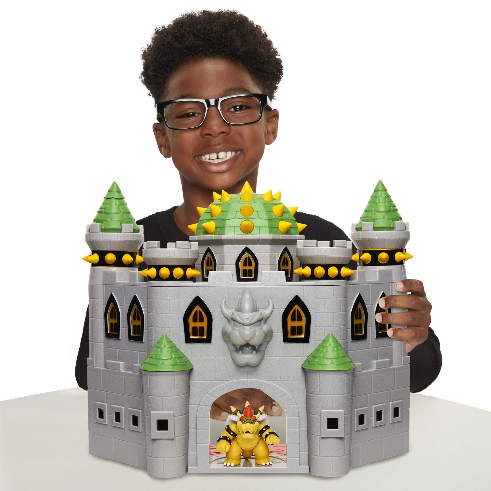 Nintendo Super Mario Deluxe Bowser's Castle Playset 31 cm, Bowsers
