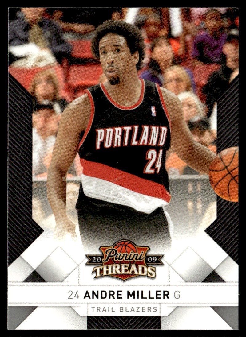2009-10 Panini Threads Andre Miller Portland Trail Blazers #39