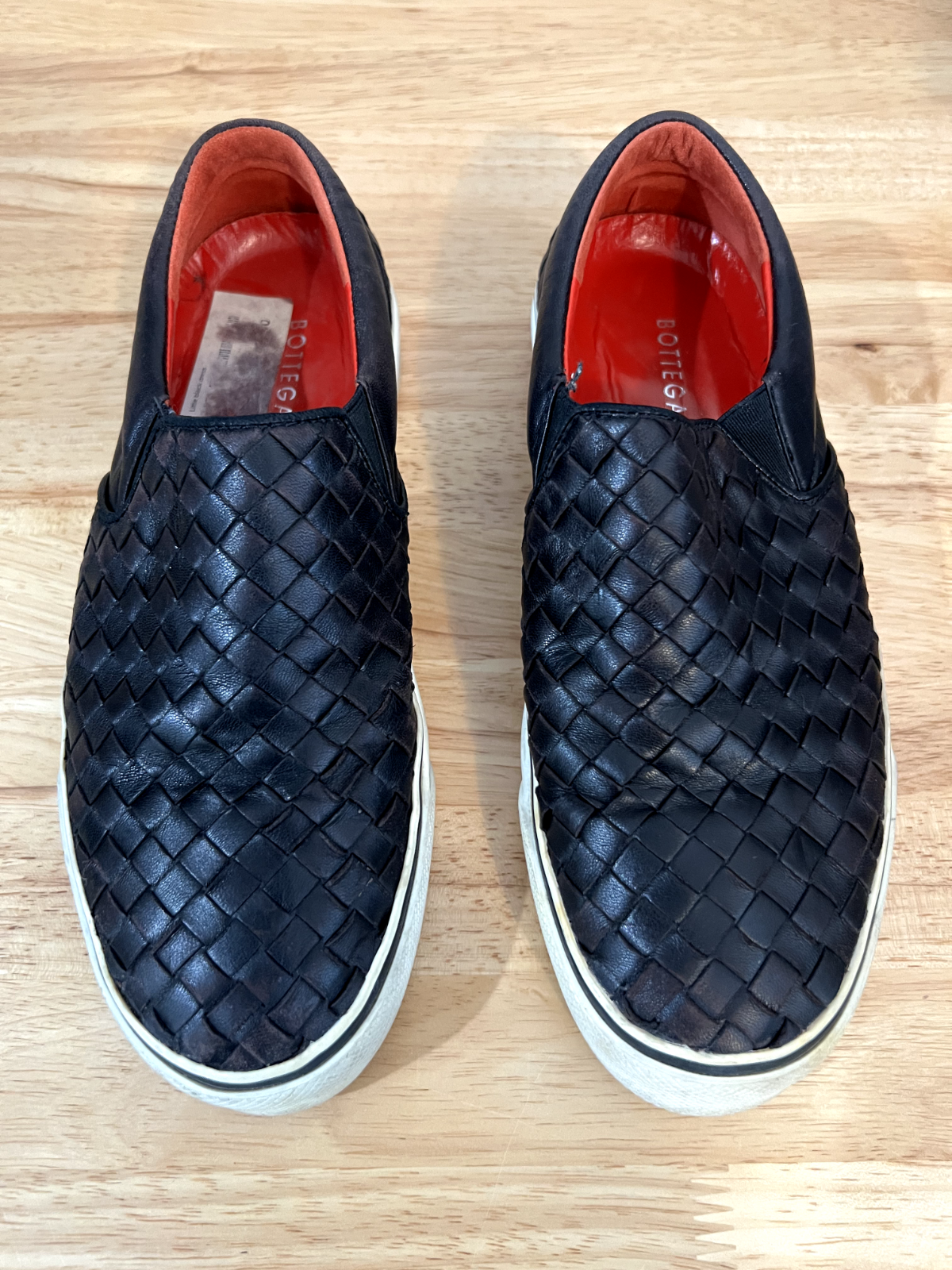 Bottega Veneta Sawyer Intrecciato Slip-On in Black Leather