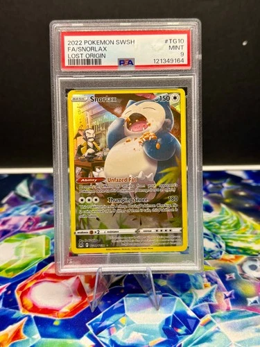 Pokemon - Snorlax #TG10/TG30 - Lost Origin - Trainer Gallery - PSA 9 - Mint