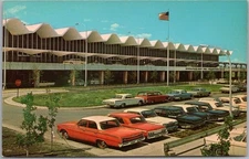 Minneapolis - St. Paul MSP Airport Minnesota Postcard "New Terminal Bldg." c1962