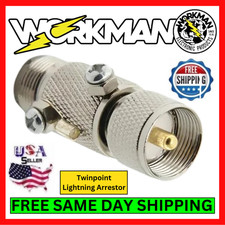 Workman A-28 Lightning Arrestor Static Discharge Coax Surge Protector PL-259 Kit